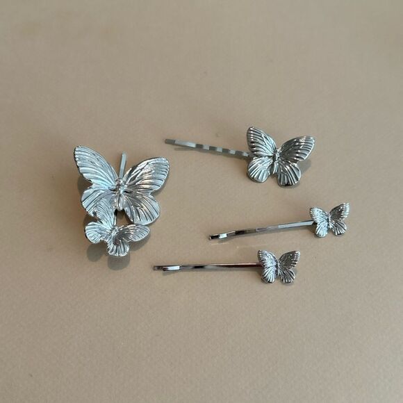 Butterfly hair pin M1166